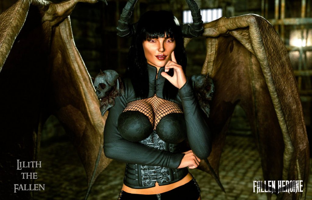 Lilith Succubus Fallen Heroine By Zuleyka - Fallen Heroine – Lilith The Fallen Angel