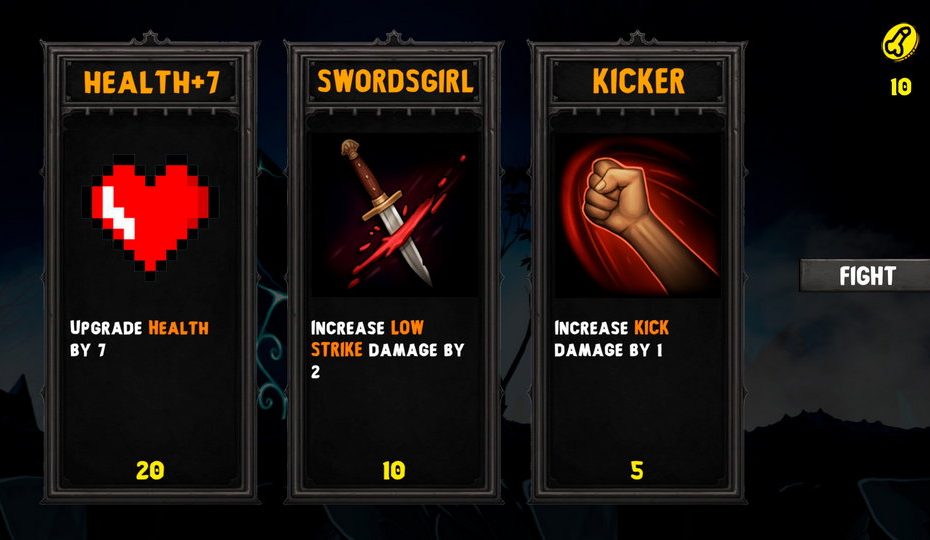 Barbarian Fall Fighting Game V1.4 Roguelike Skills