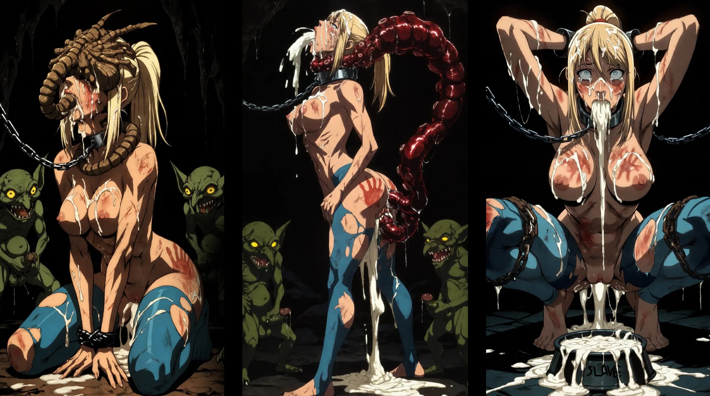 Bra Thief 3: Vs Samus Aran | Gold Edition 6 Alien1 - Bra Thief 3: Vs Samus Aran | Gold Edition