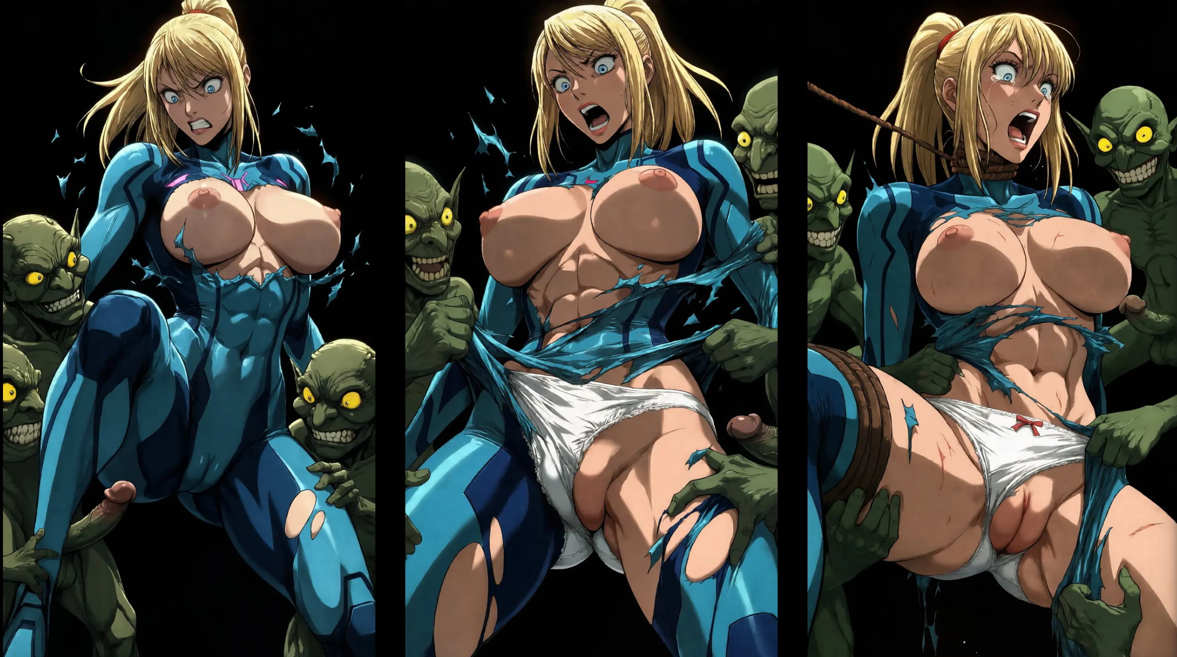Bra Thief 3: Vs Samus Aran | Gold Edition 8 Ero1 - Bra Thief 3: Vs Samus Aran | Gold Edition
